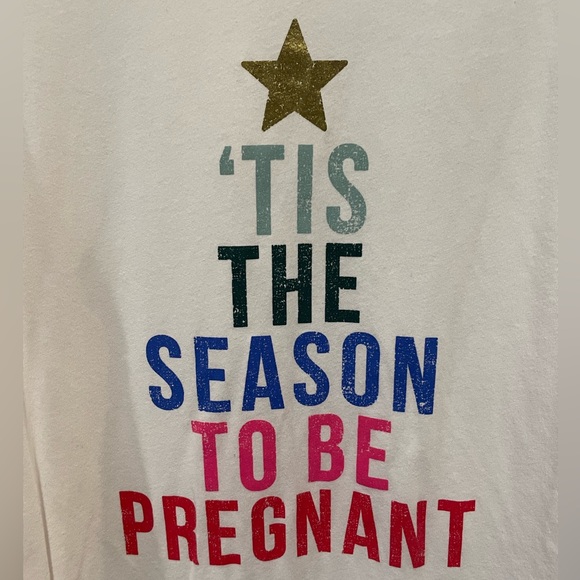 Motherhood Maternity Tis the Season to be Pregnant - Picture 3 of 3